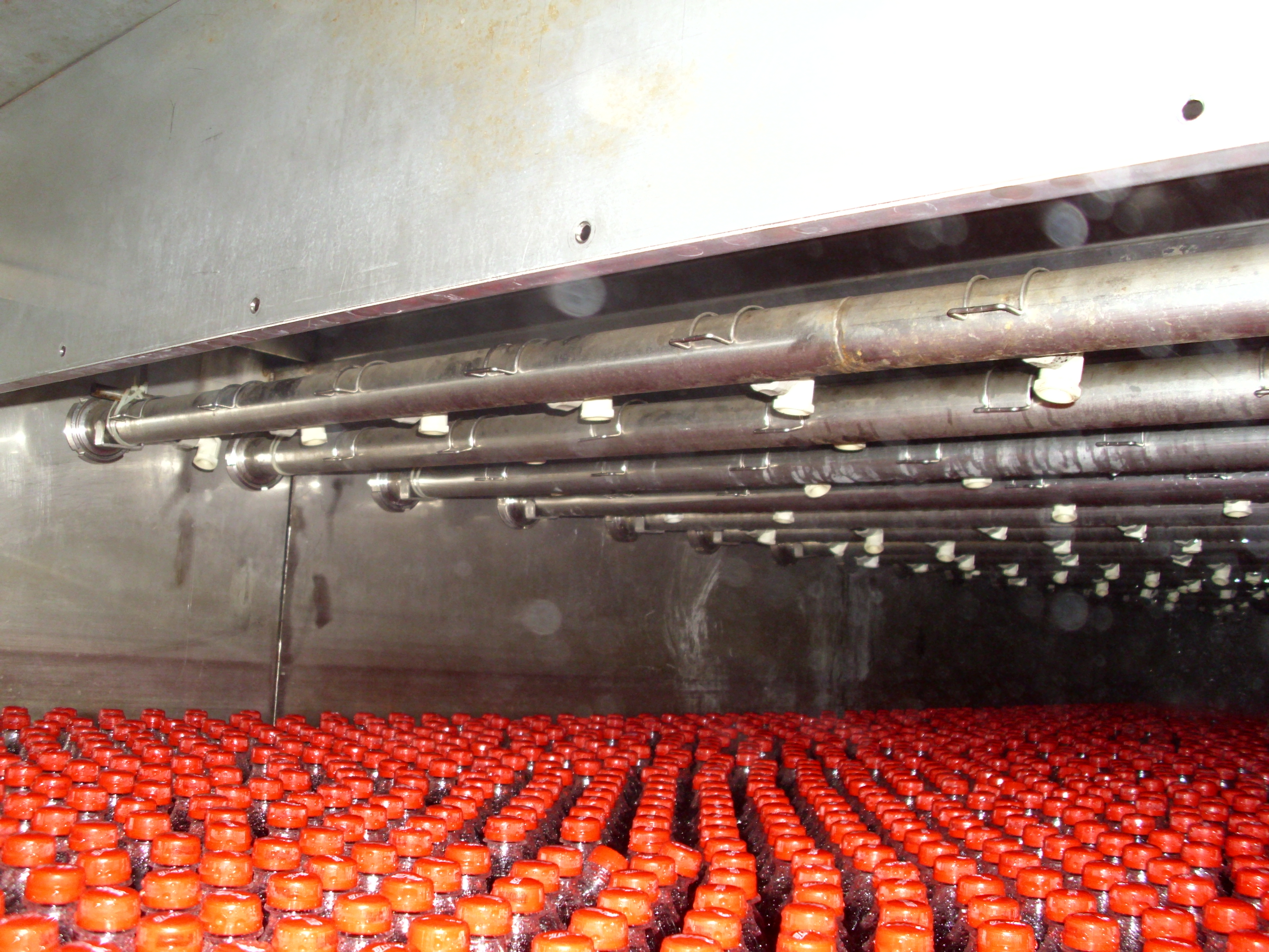 رش ونفق التبريد