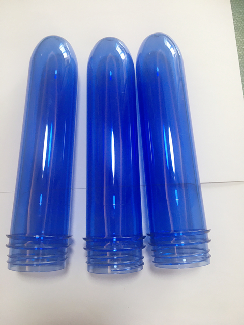 55mm الأزرق برغي زجاجة PET التشكيل